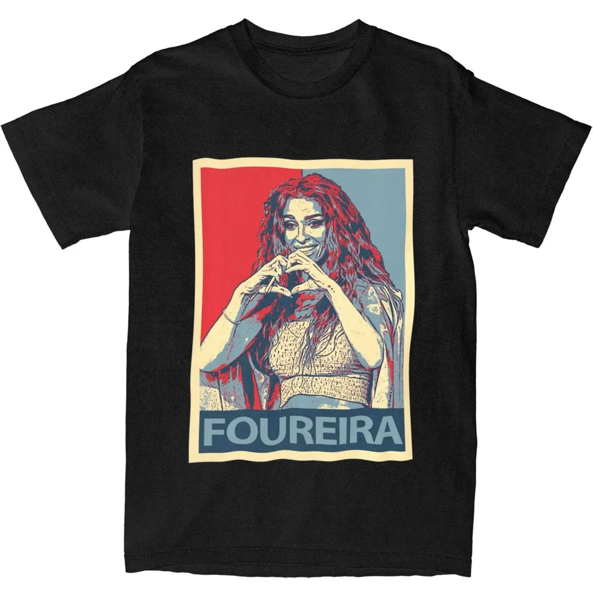 Eleni Foureira T Shirt Men Greek Singers And Dancers Vintage 100 Cotton T Shirts Summer O-Neck Tees Casual Oversized Tops