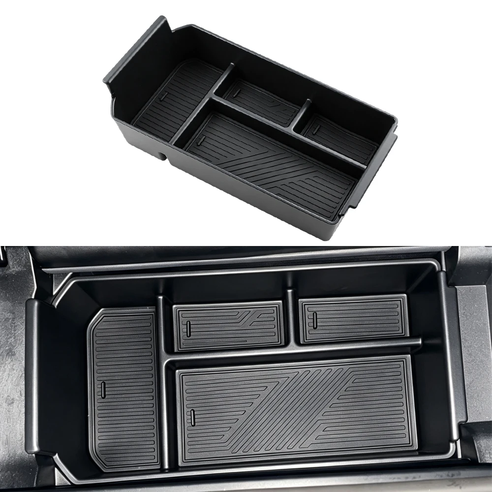 Auto-Armlehnen-Aufbewahrungsbox für Jaecoo J7 PHEV 2025 2024 2023, Mittelkonsolen-Aufbewahrungsfach, Organizer, Halterplatte, Zubehör