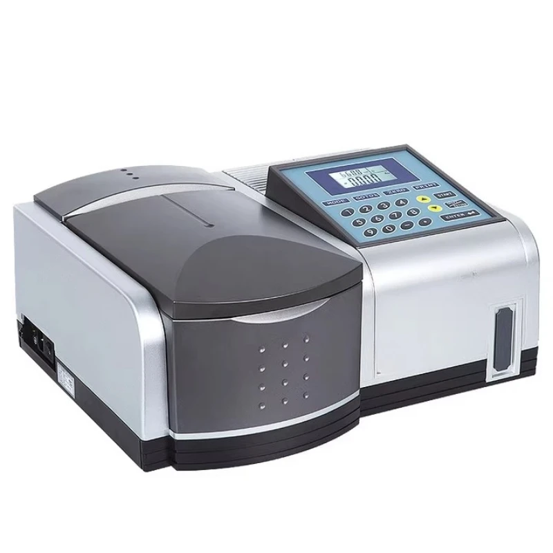 

Dual beam of light UV-VIS spectrophotometer