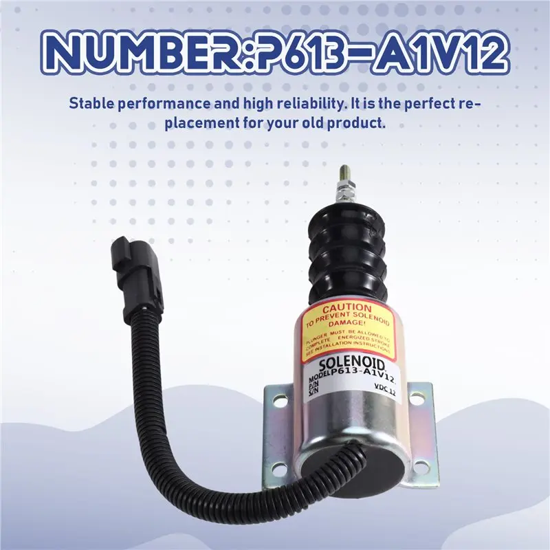 Cost Effective Pull Solenoid P613-A1V12 For Genie Boom