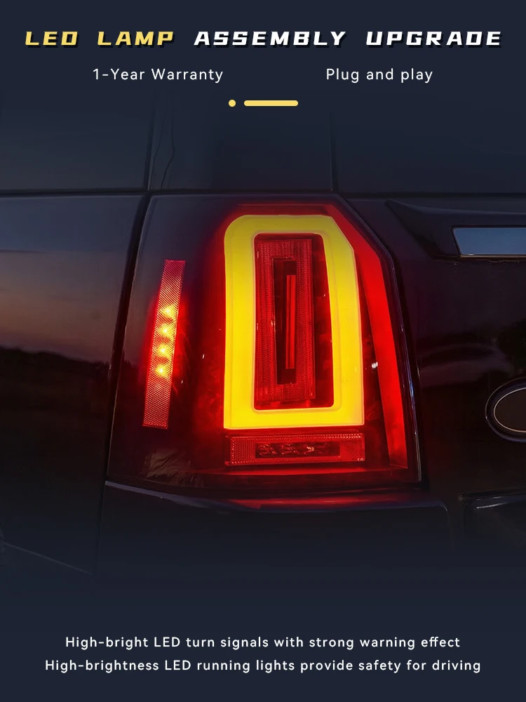 Automotive Tools Lights For Land Rover Freelander 2 2007-2015 Tail Lamp Modified DRL Taillight LED Horse Race Car Accessories