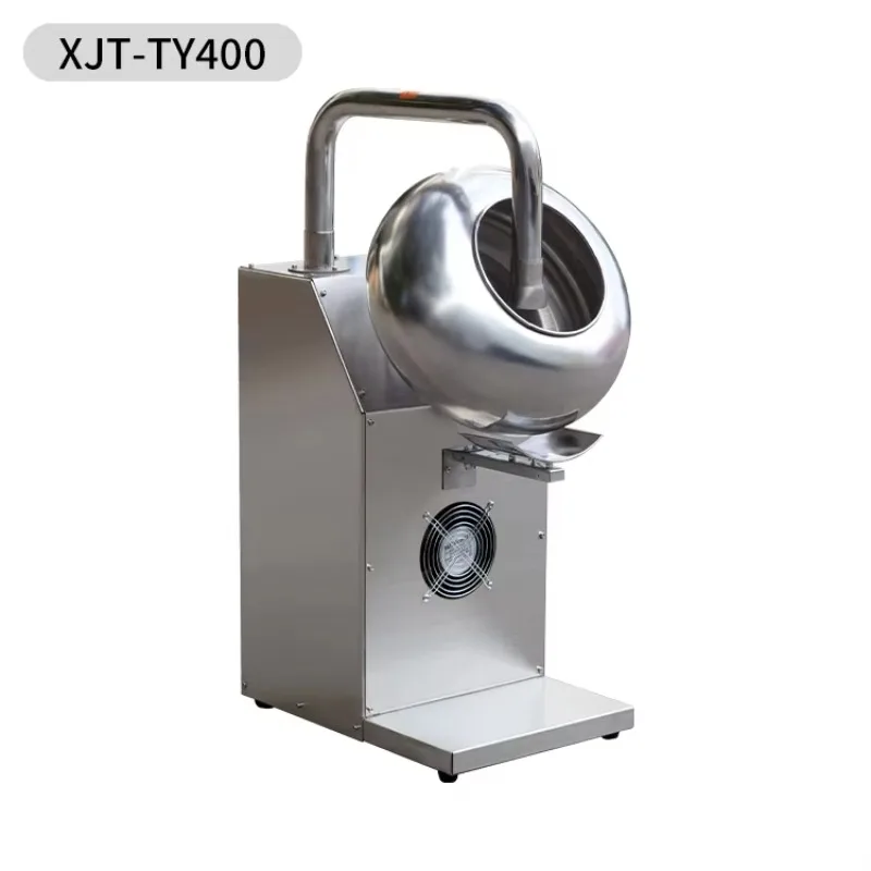 Machine à enrober le sucre en acier inoxydable commercial 2026 pour bonbons, chocolat, noix, comprimés, graines, enrobage de bonbons