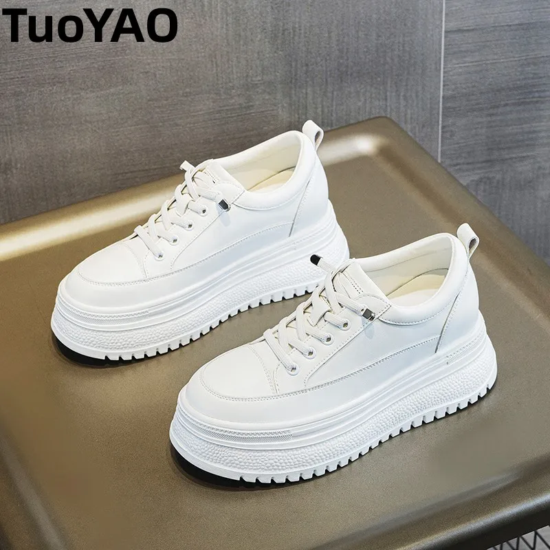 

Женская обувь 8 см, кроссовки, туфли-лодочки на танкетке с увеличенной высотой на платформе, белые кроссовки, женская обувь на дышащем каблуке