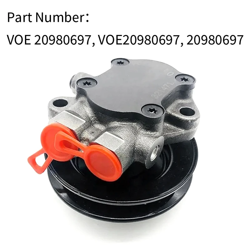 VOE 20980697 Fuel Lift Transfer Pump Black Fuel Pump For Volvo Wheel Loader L60F L70F L90F Fuel Pump