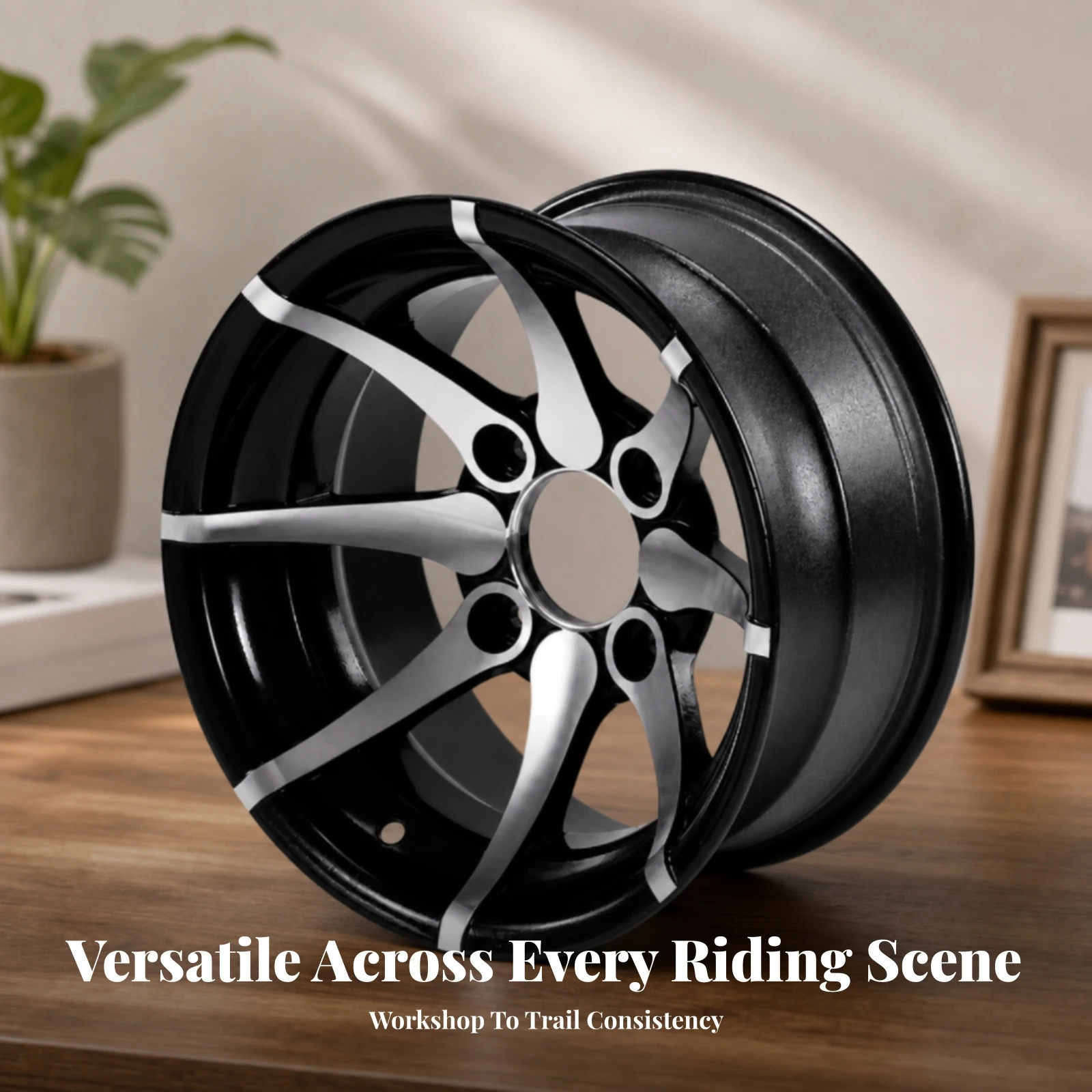 ATV Wheel Rim with 78 Mm Hole Distance Long-Lasting Wheel Rim with Five-Spoke Design Easy Installation Versatile for Riders - view 5
