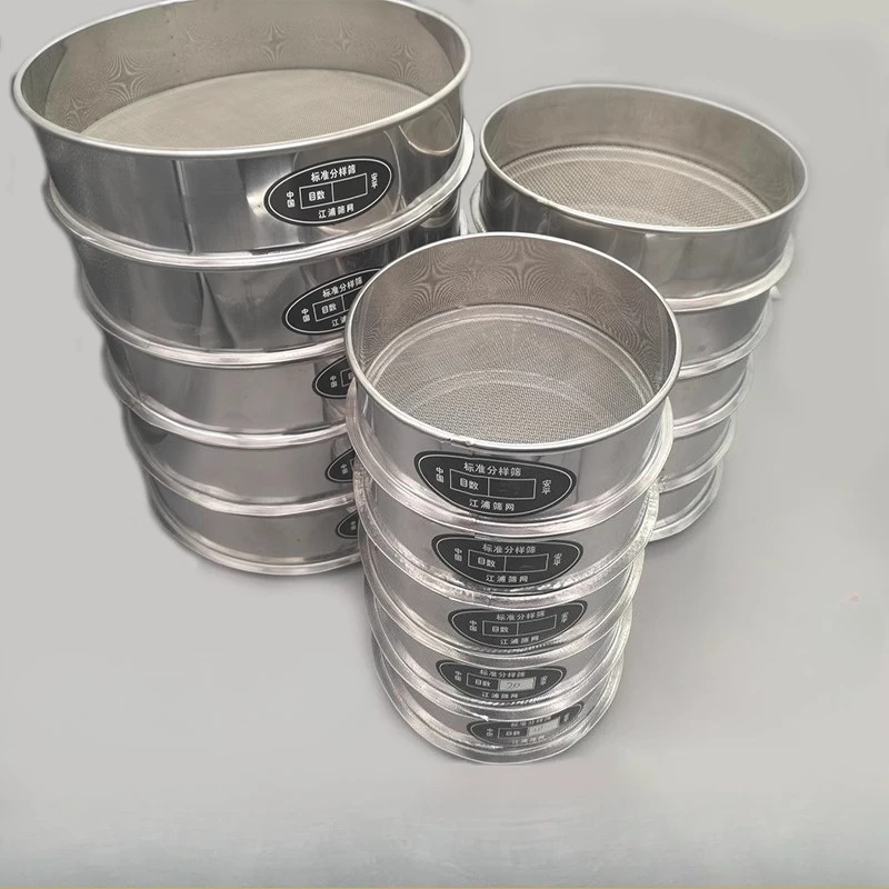 2-500 Mesh 304 Stainless Steel Strainers Multi-size Kitchen Food Flour Sieve Powder Shakers Screen Filter Strainer Colanders
