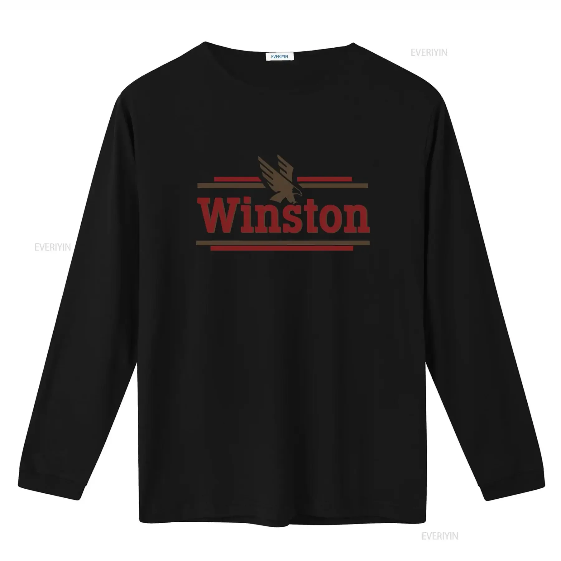 Vintage 1990s Winston Select Cigarettes Promotional Pocket T shirt Summer 92' Design Eagle Logo  vintage Washed Casual homme