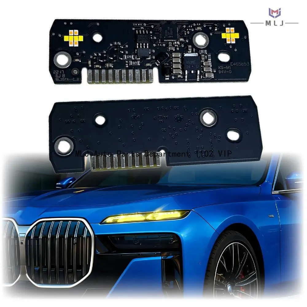 

Для BMW 7 серии G70 I7 2021-2024: Светодиодные матричные лазерные фары с желтыми/белыми ангельскими глазками, чипом и модулем ДХО, OE 63115A5F627, 63115A5F628