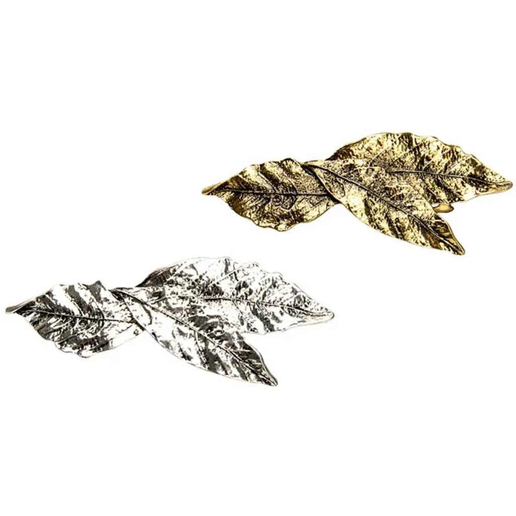 

Leaves Barrettes Women Lady Elegant Hair Clips Pin Barrettes Accessories Wedding