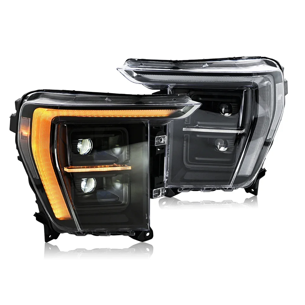 Full LED Headlights for F150 & Raptor 2020-2024 Accessories Motion Headlamp
