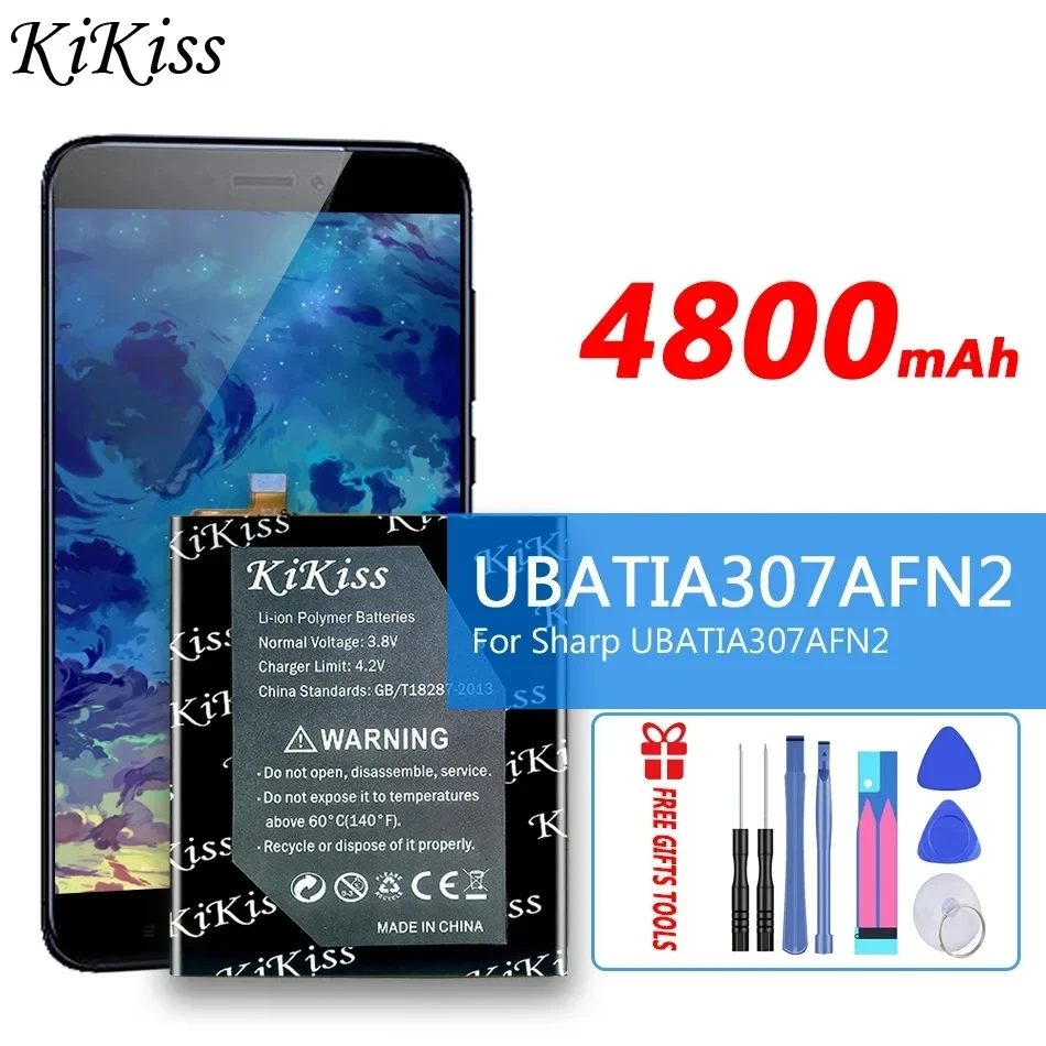 

Мощный аккумулятор KiKiss 4800 мАч для Sharp UBATIA307AFN2