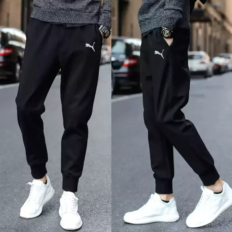 

PUMA Quick-Dry Pants Men's Summer New Style Men's Thin Ice Silk Long Pants Casual Sports Pants 657390-03