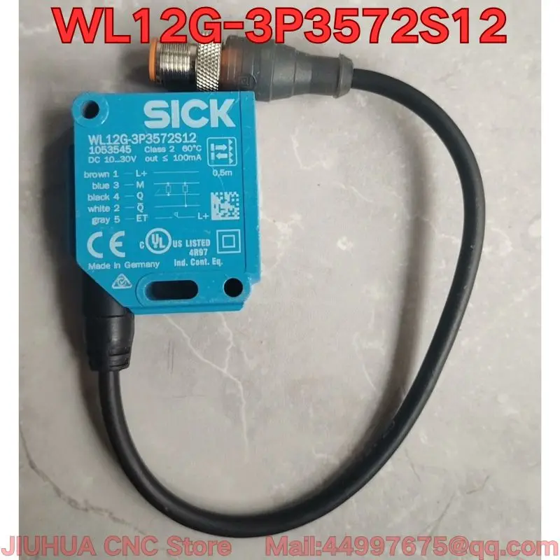 Second-hand WL12G-3P3572S12 photoelectric sensor function test is normal