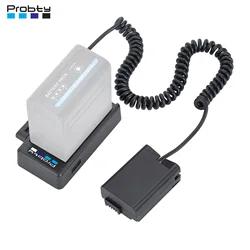 EP-5G Coupler EN-EL25 EN-EL25a Dummy Battery with NP-F Battery Adapter Plate for Nikon Z fc Zfc Z30 Z50 Digital Cameras