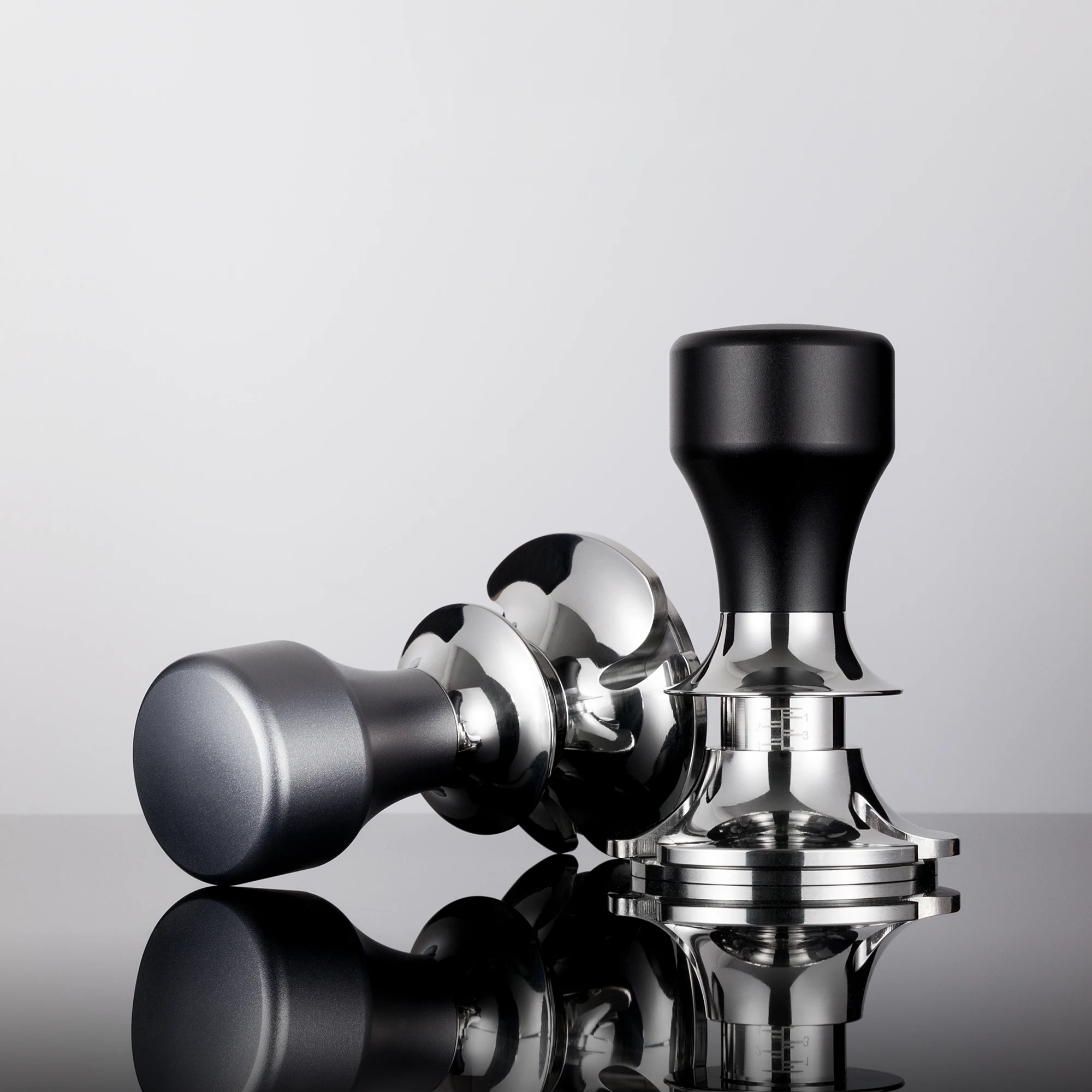 Coffee Tamper Calibrated Adjustable Depth Constant Pressure 51.6mm 53.3mm 58mm Stainless Steel Barista Tool Espresso Accessories