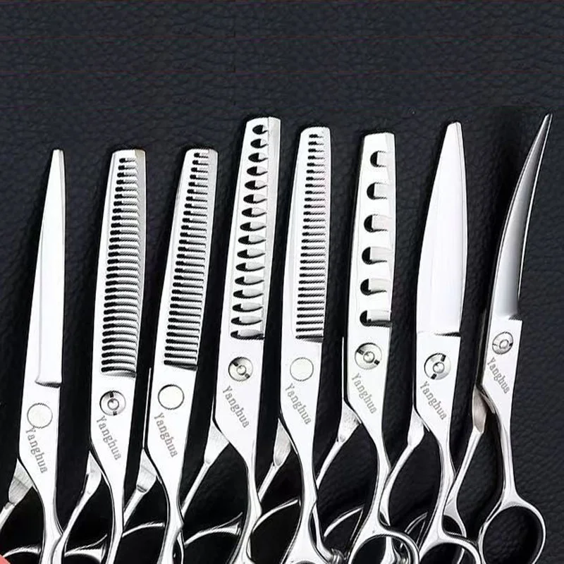 440C Japan Steel professional hairdressing scissors thinning shears 6 inch barber scissors VG10 steel Hair cutting machine