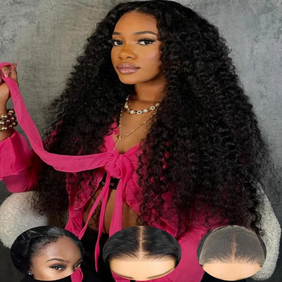 

Glueless Preplucked Human Wigs Ready To Go Curly Wigs 5x5 Lace Frontal Wig 4x4 Brazilian Closure Wig 30 Inch Lace Front Wigs