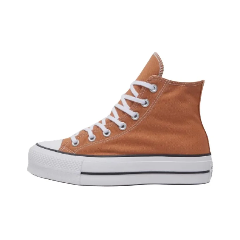 Tênis POIZON Chuck Taylor All Star Converse Lift Platform High 'Gingersnap' Feminino
