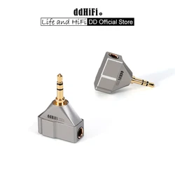 ddHiFi DJ44CPro, Advanced 4.4mm Female to 3.5mm Male Adapter, Compact Casing Process and OCC Internal Connecting Wire