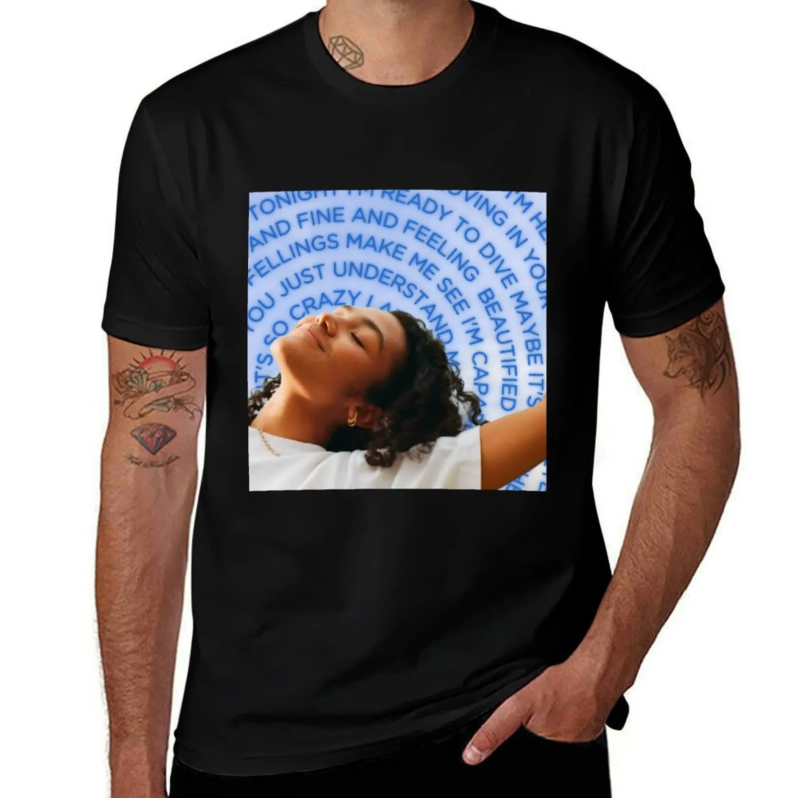 

Olivia Dean: Dive T-Shirt t shirts for man cotton printed t shirts for man