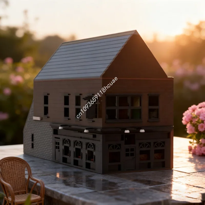 

3149pcs MOC Peaky Blinders The Garrison Tavern Model Building Blocks Christmas Gift DIY Idea Education Brick Toys Kids Birthday