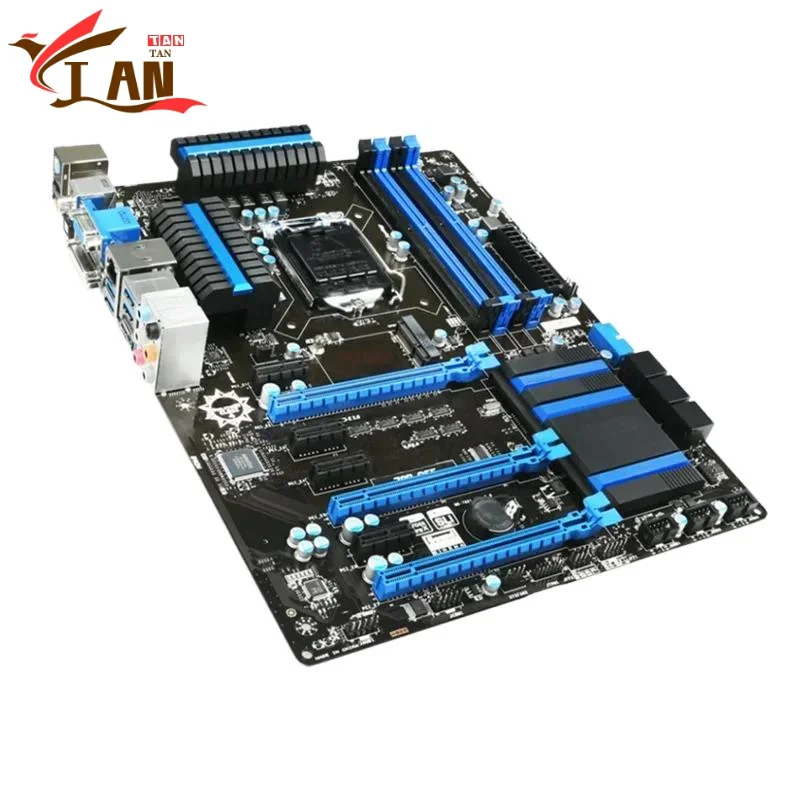 For Z87-G55 Motherboard 32GB DVI HDMI LGA 1150 DDR3 ATX Z87 Mainboard 100% Tested Fully Work Tan