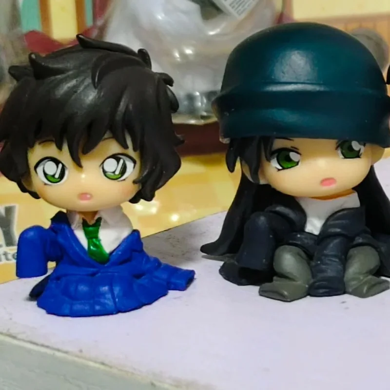 Bandai Anime Detektiv Conan Figur Gasha Scotch Shinichi Kudo Toru Amuro Masumi Sera Spielzeug Kawaii PVC Modell Puppe Ornamente Geschenke