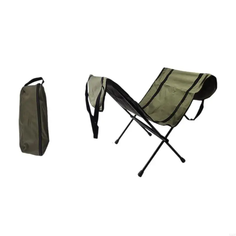 

A52F Aluminum Alloy Firewood Rack with Oxford Cloth Carriers Bag Outdoor Camping Stand for Outdoor, Fireplaces Enduring