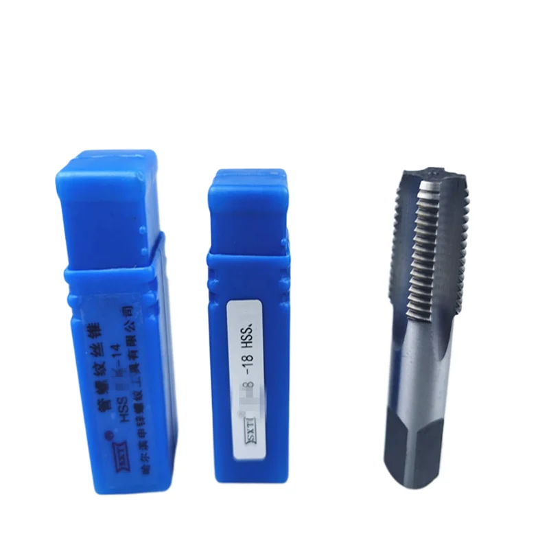 W6542 HSS  pipe thread tap RC RP PT NPT, 1/16.1/8.3/8.1/4.1/2.3/4.1 inches. 2 inches, used for pipe thread tapping tools