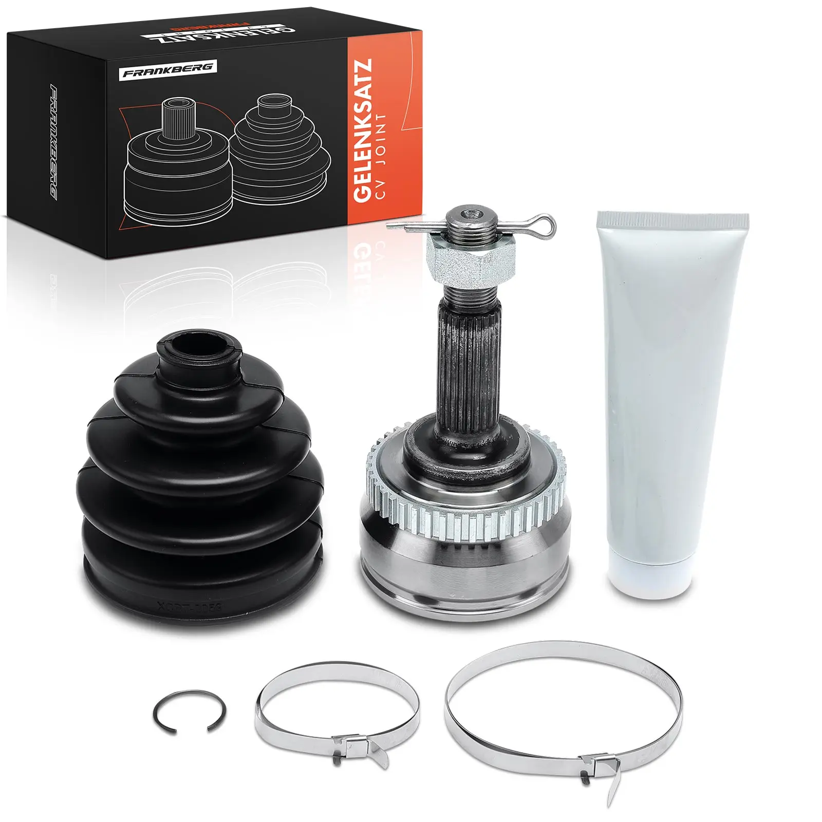 Frankberg 1x Antriebswelle Gelenksatz Vorderachse für Nissan Micra II 1.0L-1.5L 1992-2003 39101-44B10 20104 303308 15-1193