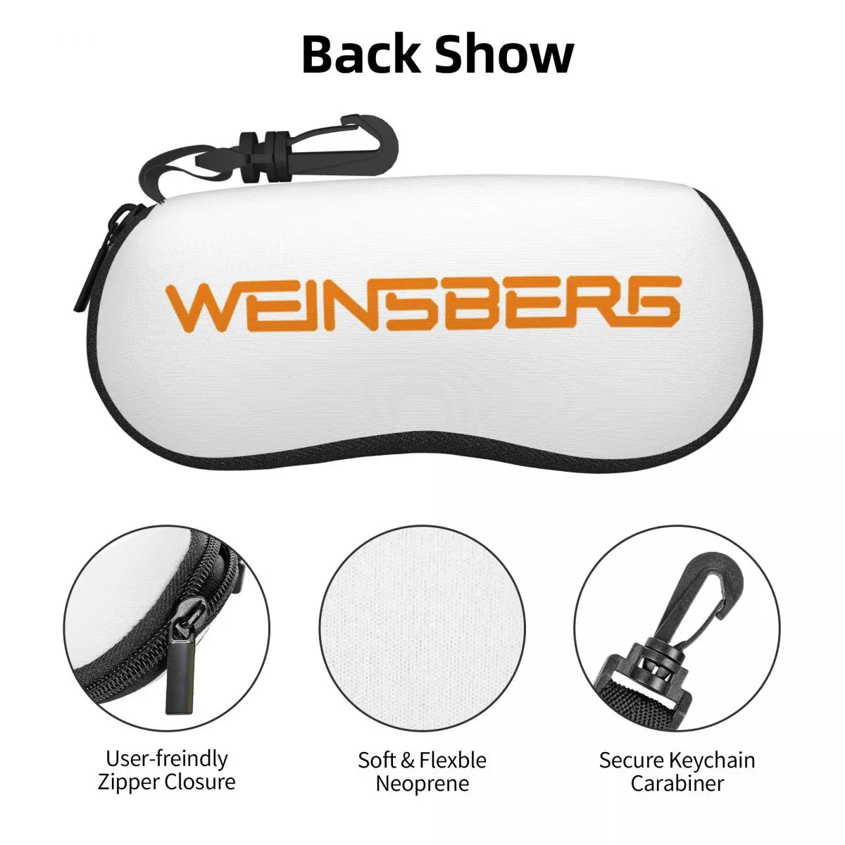 Weinsberg قافلة شل نظارات حالة النظارات الشمسية الواقية مربع النساء الرجال لينة حقيبة النظارات الحقيبة