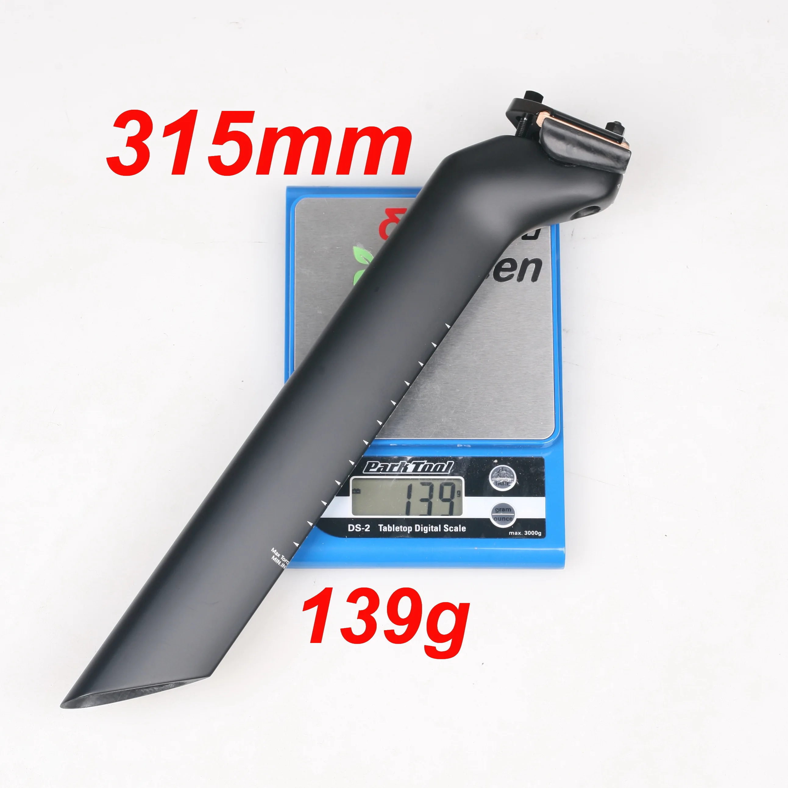 Tija de sillín de carbono compensada HY Zero compatible con Cervelo OLD Soloist S2 S3 SLC-SL S1 T1 DUAL P3-SL P1 P2-SL P2K 139g