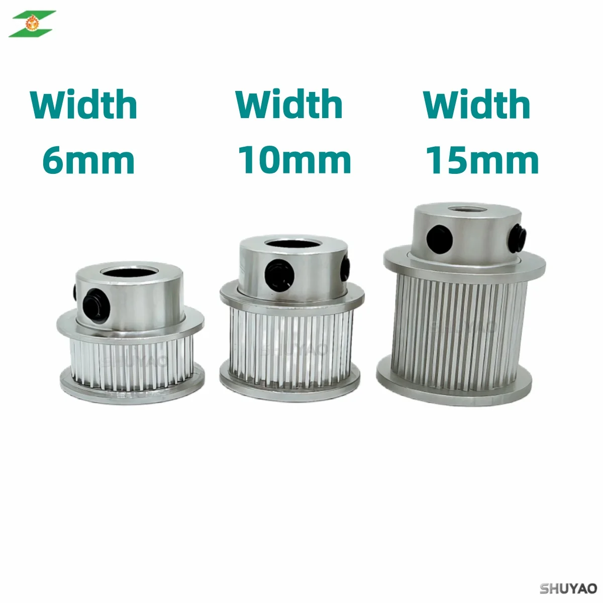 HTD 3M Timing Pulley 20T 22T 24T 25T 26T 28T 3M Pulley 20Teeth 24Teeth 25Teeth 26Teeth 28Teeth Width 6/10/15mm HTD3M Belt Pulley
