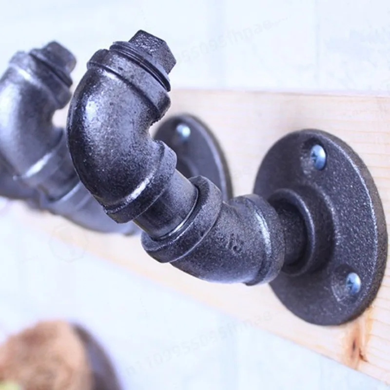 Creative Iron Wall Hook Heavy Duty Metal Hanger For Kitchen Bathroom Door Clothes Storage Decor