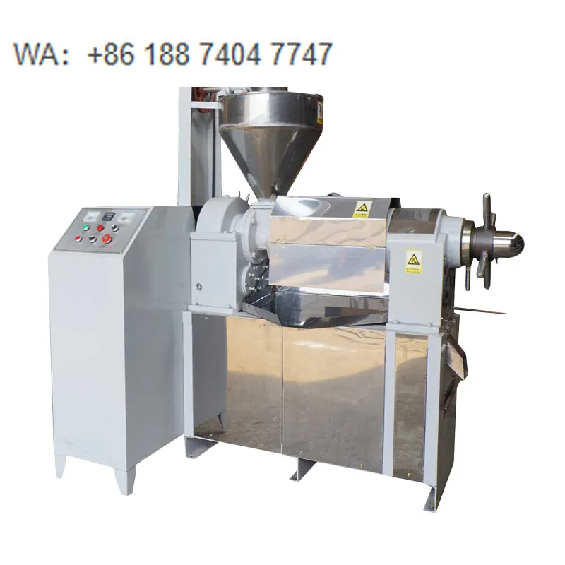 Fully Automatic Temperature Control Combined Oil Press Rapeseed Peanut Walnut Tea Seed Electric Oil Press Efficient for Home Use