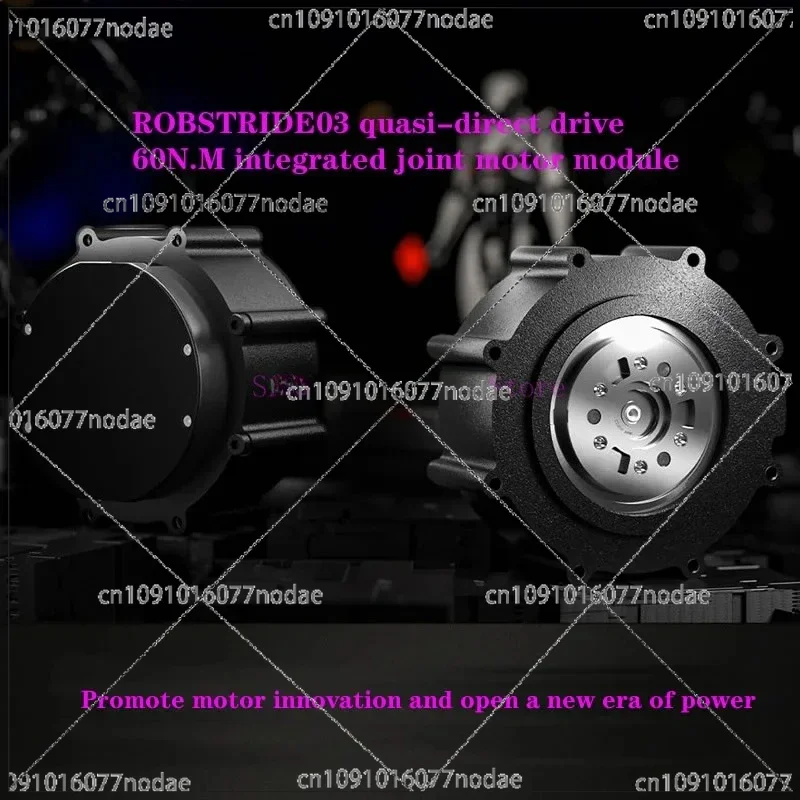 Quasi-direct Drive 60N.M Integrated Joint Motor Module ROBSTRIDE03 , Three-in-one Motor, Planetary Reducer, and Driver