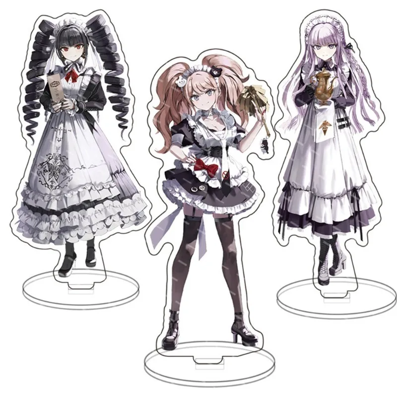 Anime Danganronpa Acrylic Standing Cartoon Character Kirigiri Kyoko Naegi Makoto Peripheral Desktop Decoration Ornaments Gifts