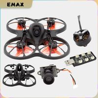 Emax New Tinyhawk S Spare Parts Replacement 75mm Polypropylene Frame Kit FPV Camera 600TVL CMOS 6-Port 1S USB 0802 15500KV Motor