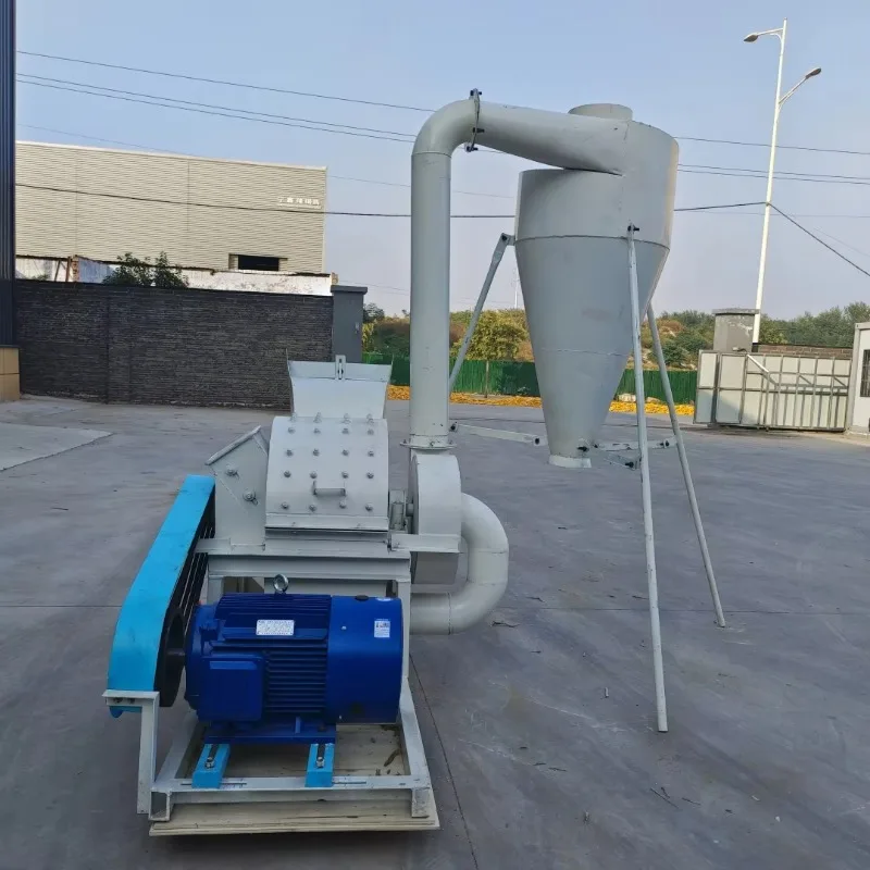 

Factory Supply Multifunctional Wood Chip Straw Animal Feed Crusher and Mixer Hammer Mill