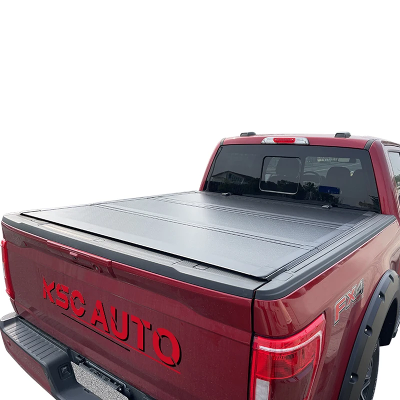 

HL Series Hard Tri-Fold Low Profile Truck Bed Pickup Tonneau Cover for Chevy Silverado/GMC Sierra 6.5' Bed 2019-2024