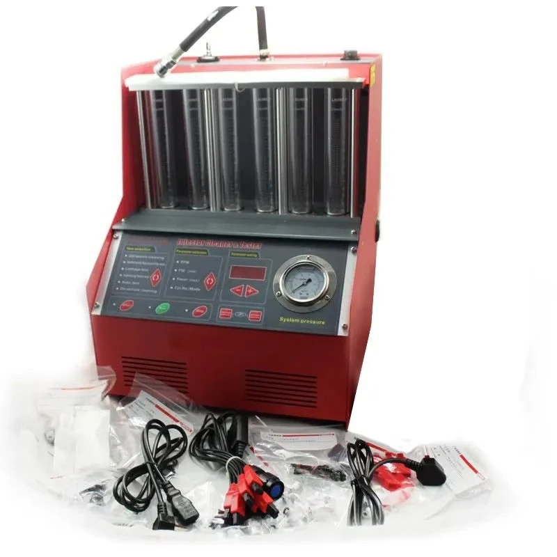 CNC-602A 6 Cylinders Petrol Injector Cleaner Injector Tester Machine
