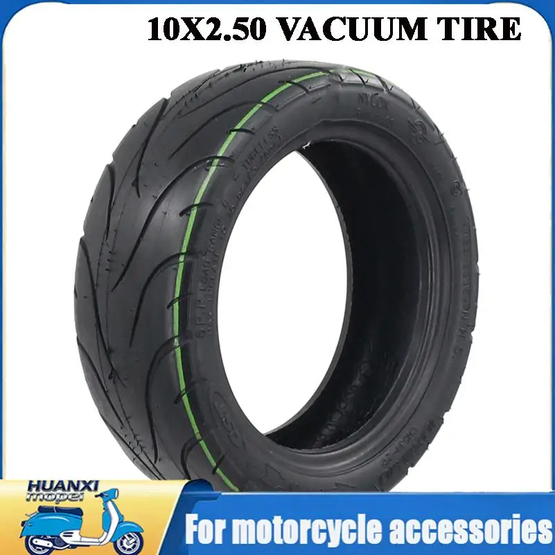 10x2.5 Tubeless Tires For Ninebot KickScooter F2 F2Plus F2Pro F30D F40D E-Scooter Front Rear Wheel Tire Parts