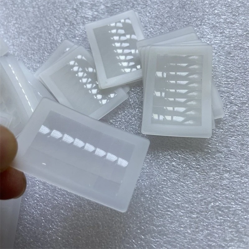 10PCS Optical PIR HDPE Human body Infrared Induction Fresnel Lens Focal Length Far Sensing Distance Lenses