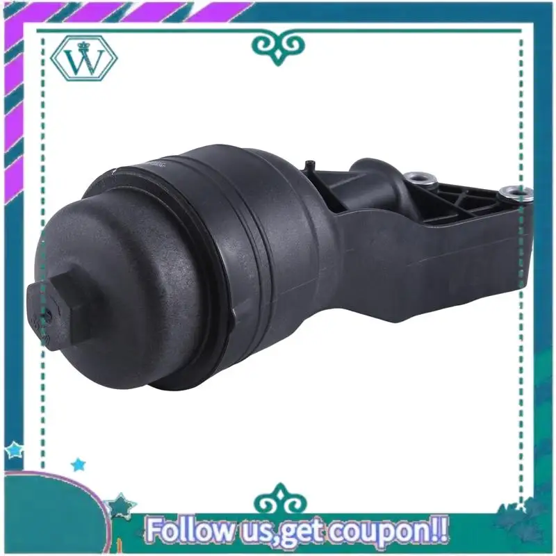 

AA92-1 шт. 26300-3CKB0 корпус автомобильного масляного фильтра в сборе, черный ABS, автомобильные принадлежности для HYUNDAI GENESIS 3.8L 2015-2016