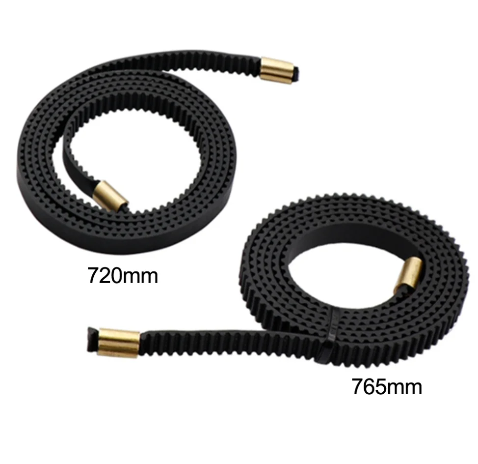 

Ремень приводной 2GT для 3D-принтеров, 720 мм + 765 мм, с медной пряжкой, для Anycubic, Kobra и совместимых 3D-принтеров