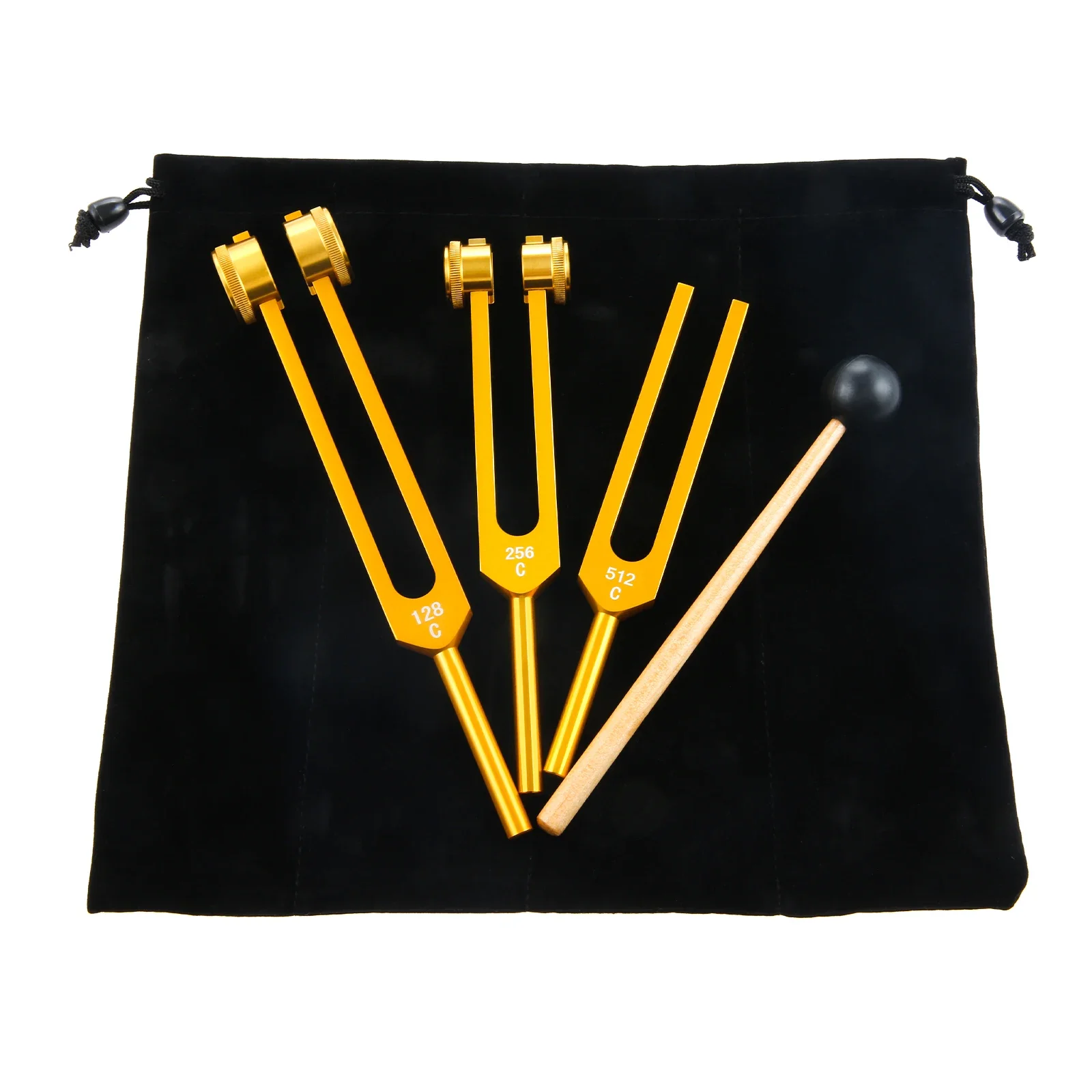 1-conjunto-de-diapasoes-128hz-256hz-512hz-martelo-de-silicone-bolsa-prata-dourado-instrumento-musical-de-equilibrio-terapia-sonora-de-cura-do-dna