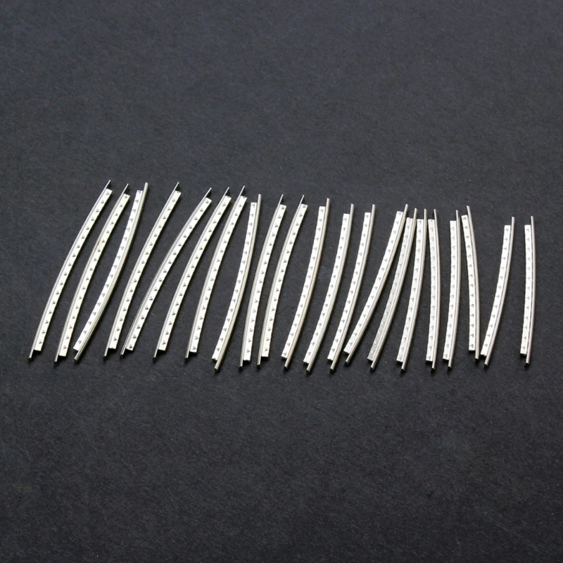 

2.7mm Guitar Frets Wire Set 21 Frets Acoustic Guitar Fret Wire Set Stainless Steel Guitars Fretboard Wire 21 Pieces Set N58B