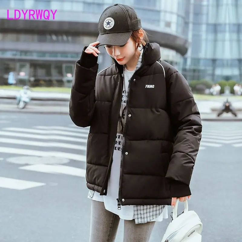 Winter jacket winter jacket 2022 new student bread jacket padded short style cotton jacket South Korea cotton jacket