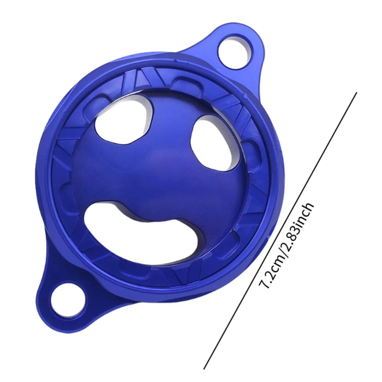 Motorcycle Aluminum Alloy Oil Cover Engine Oil Filter Replacement Debris Moisture Protection for Honda TRX450ER