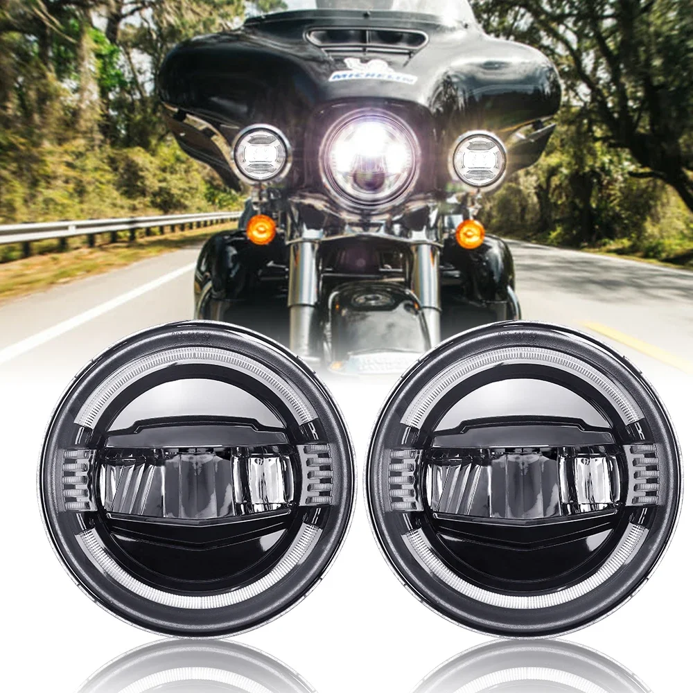 7Inch Halo Ring Headlight For Jeep Wrangler Accessories 7